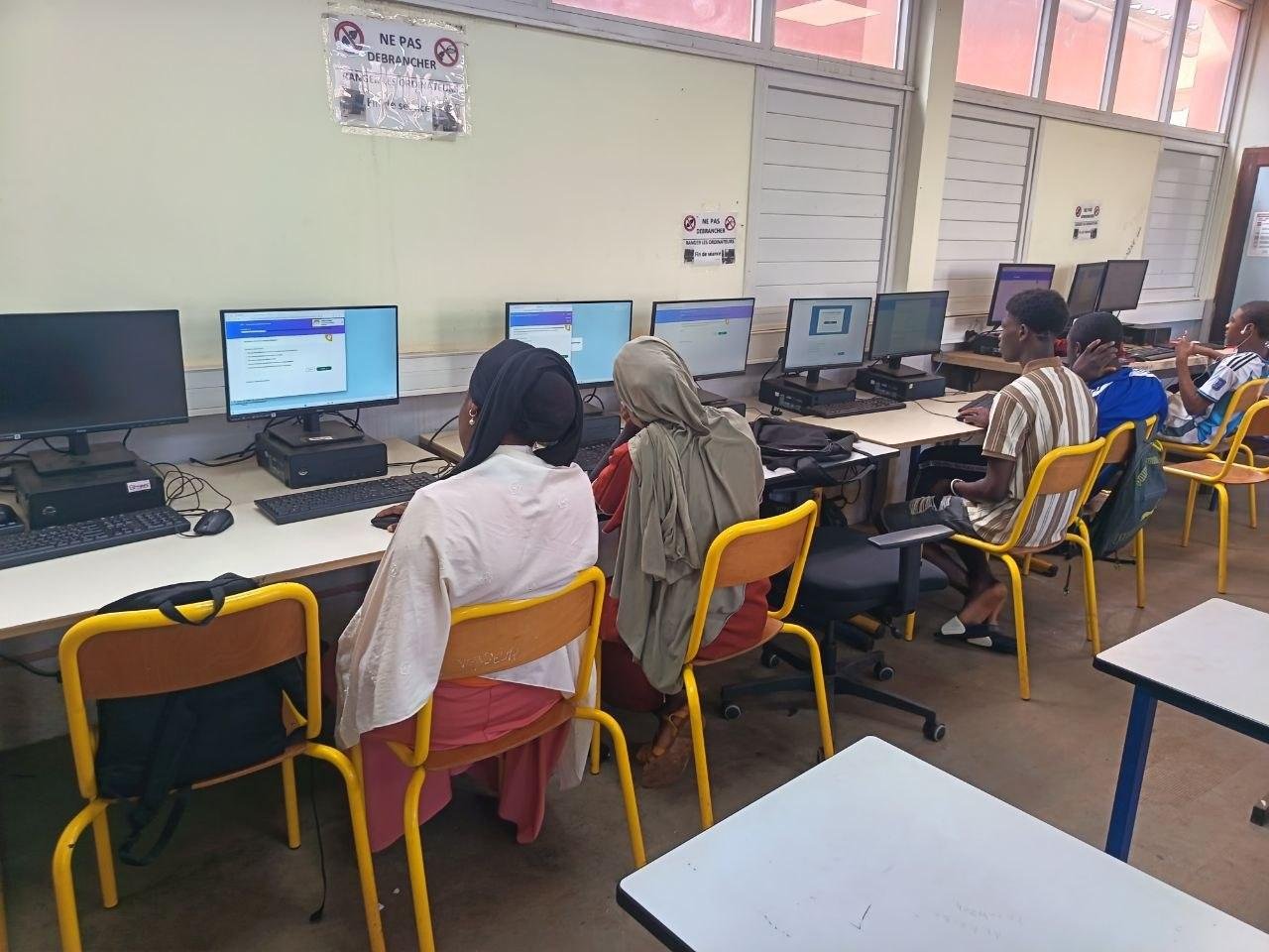 TP en salle informatique